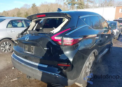 2020 Nissan Murano S Intelligent Awd z USA, uszkodzony, nr VIN 5N1AZ2AS5LN166667